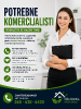 Potrebne radnice za poziciju komercijaliste